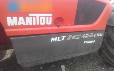 Manitou MLT 845-120 LSU Turbo – wymiana wiązki i zwiększenie mocy